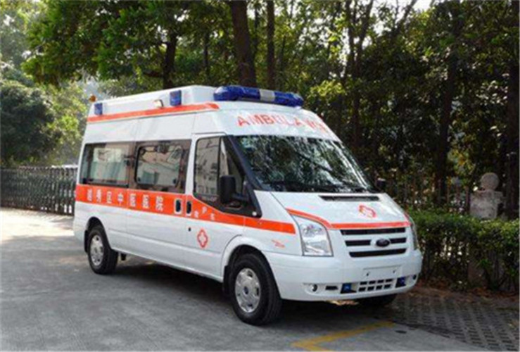 鸡东救护车出租服务案例8