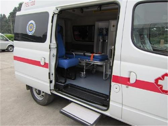 鸡东救护车出租服务案例7