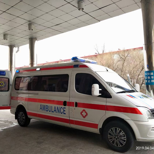 鸡东救护车出租服务案例2